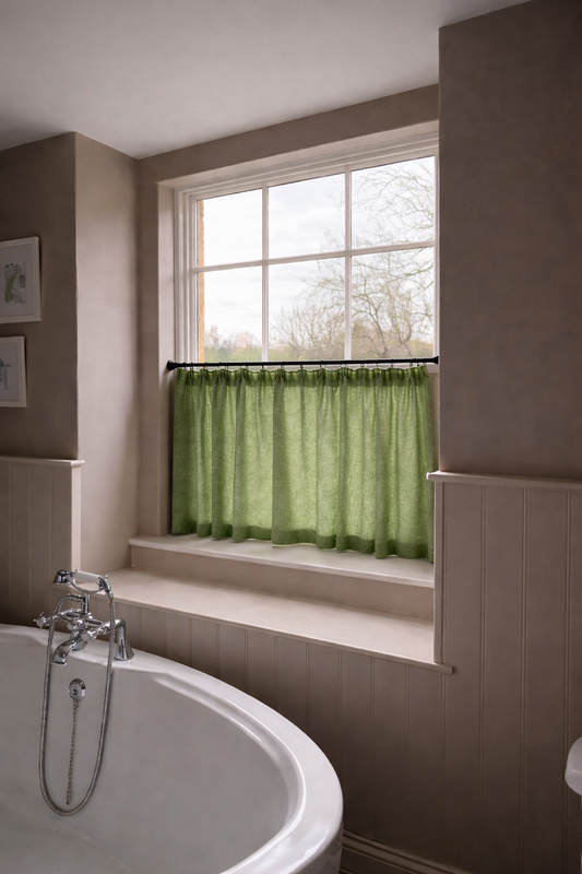 Curtains  - Luxury Linen - Ready Made. W 155 cm x L 50 cm