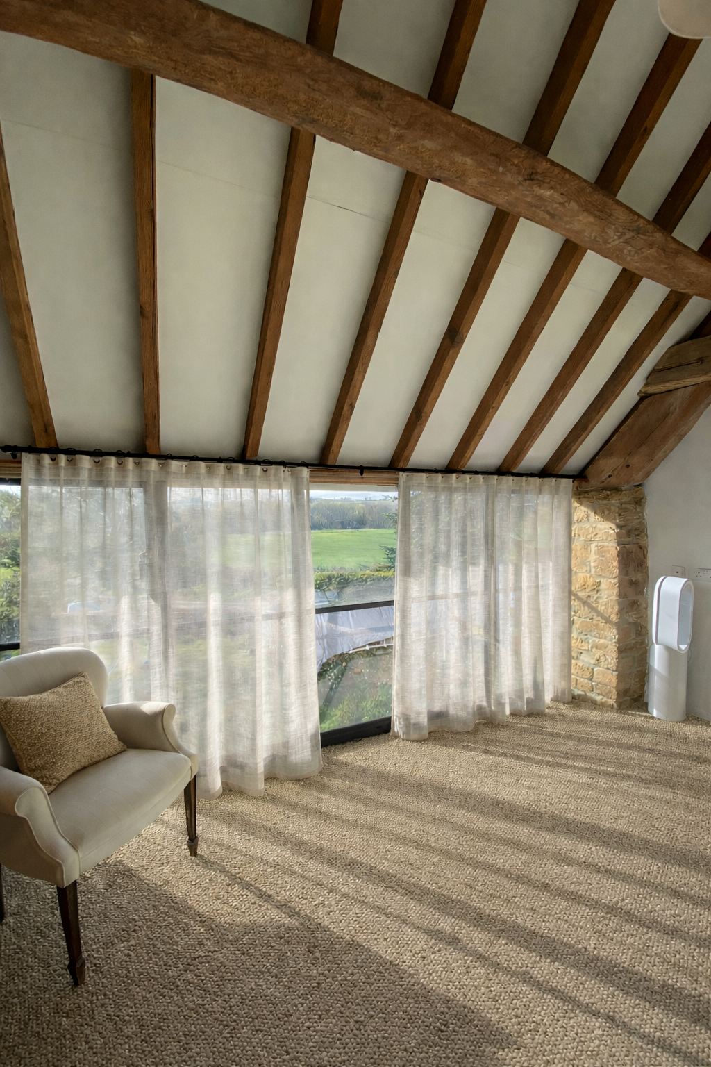 Curtains  - Luxury Linen - Ready Made. W 155 cm x L 150 cm