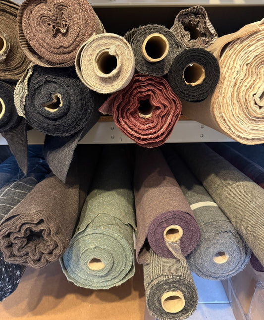 Wool, order by - the - metre